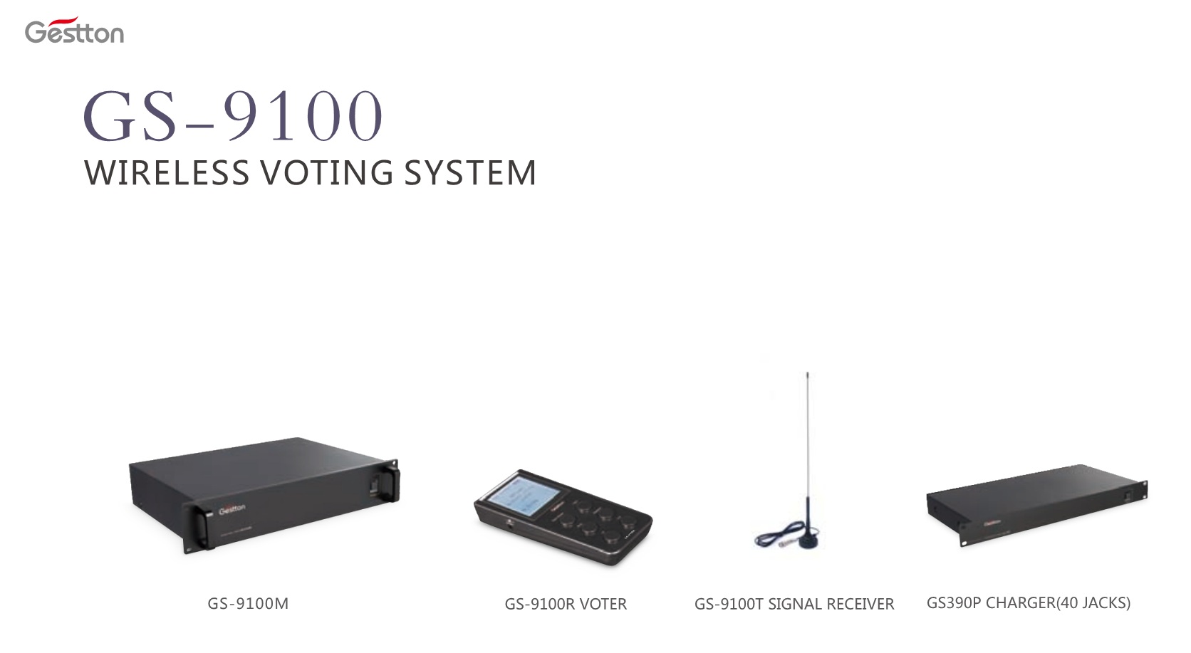 UHF Wireless Voting Gestton - GS-9100